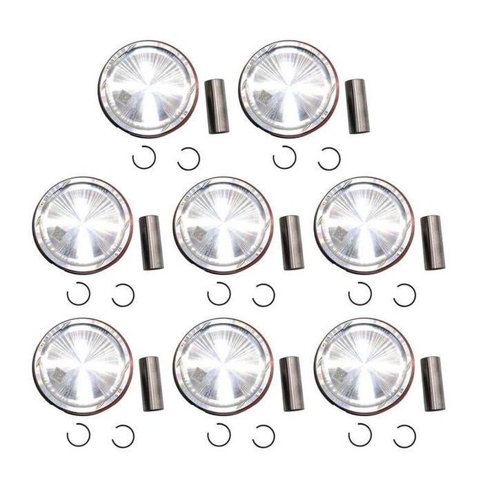 Комплект поршней с кольцами AJ133, 508 PS 8 шт.