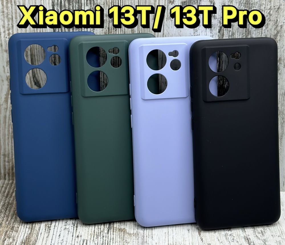 Чехол Silicone Case Wave на Xiaomi 13T/ 13T Pro. Микрофибра