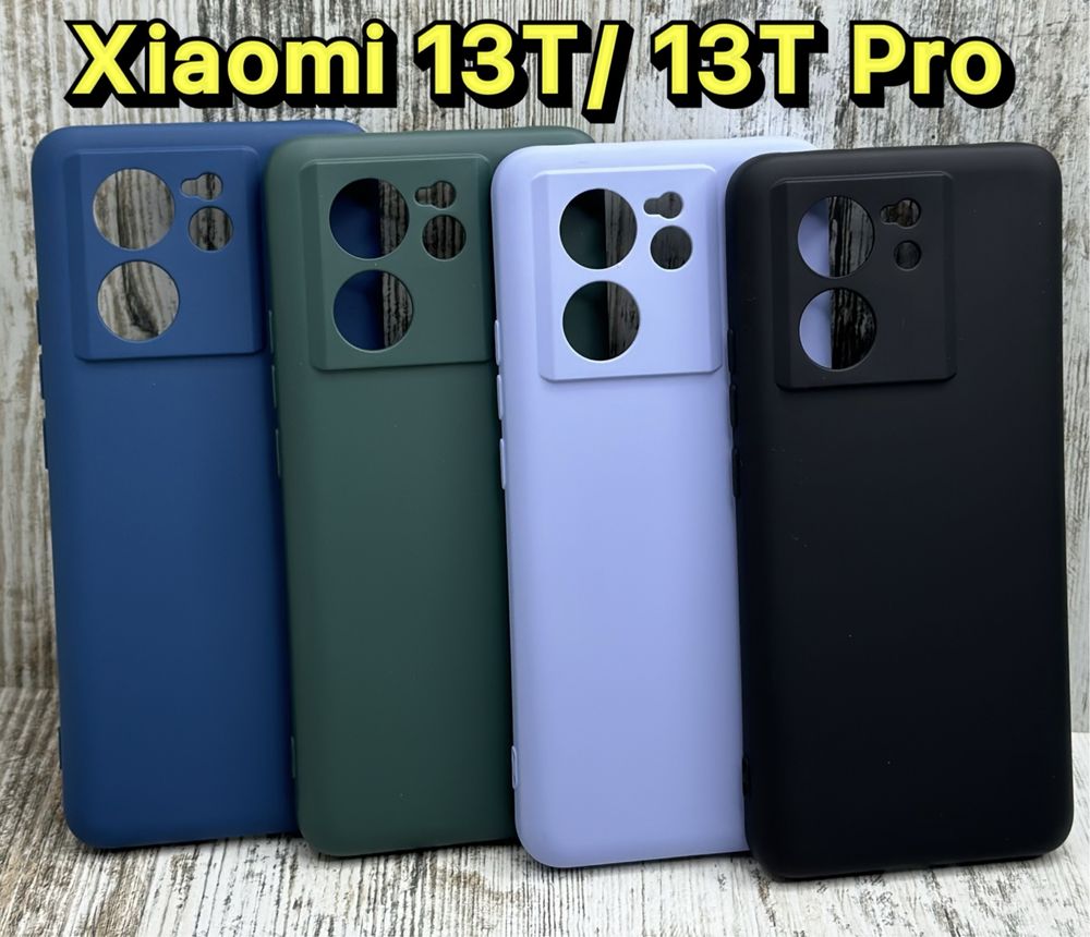 Чехол Silicone Case Wave на Xiaomi 13T/ 13T Pro. Микрофибра. Чохол