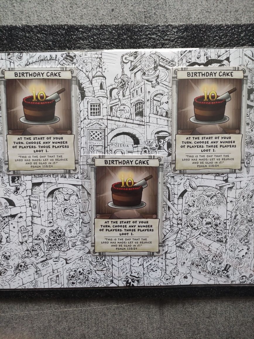 Birthday Cake - karta promo - The Binding of Isaac Four Souls