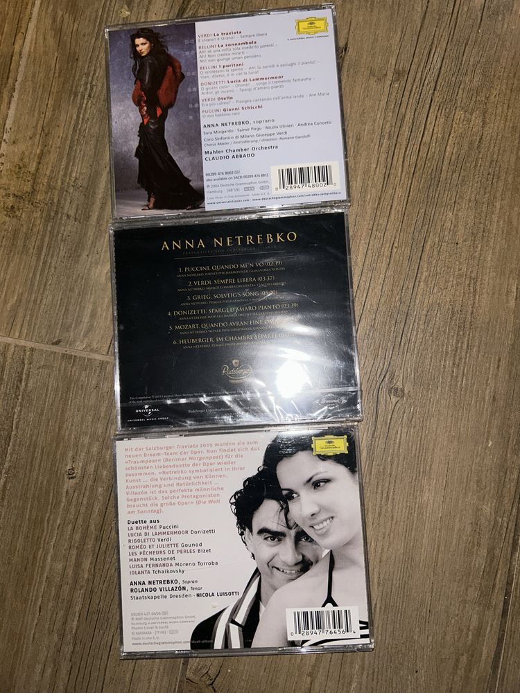 Anna Netrebko 3 płyty CD oryginslne stan bdb cena za komplet