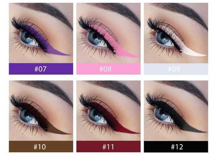 EYELINER pisak kreska konturówka granatowy H6