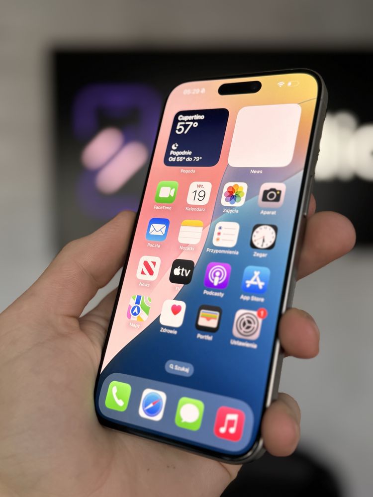 RATY 0% iPhone 15 Pro Max 256GB BATERIA 100% GWARANCJA 12 miesiecy!!!