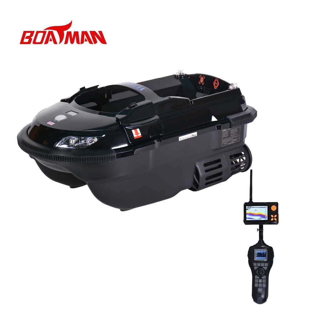 Łódka Zanętowa BOATMAN VULCAN Black Pro Gps+ Echosonda Sn4 Sklep