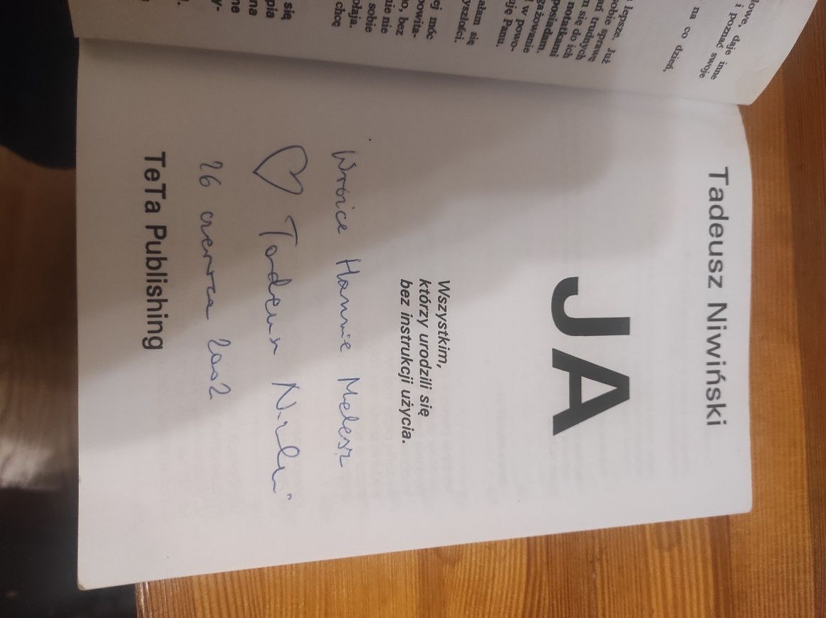 Tadeusz niwiński "My czyli jak być razem" i "Ja"