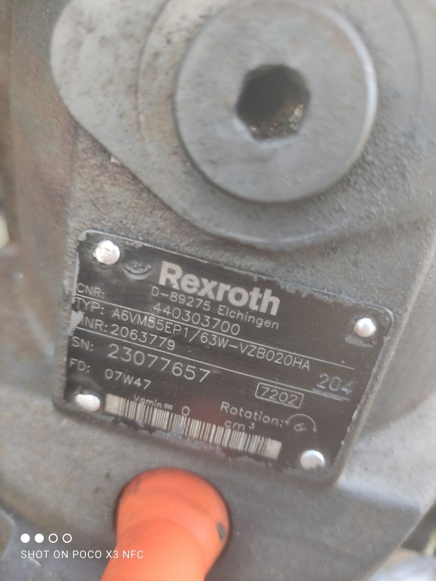 Hydromotor Rexroth A6VM55EP1, A6VM55