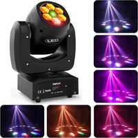 90 W Moving Head Beam LED DMX512 sceniczne światło dyskotekowe RGBW