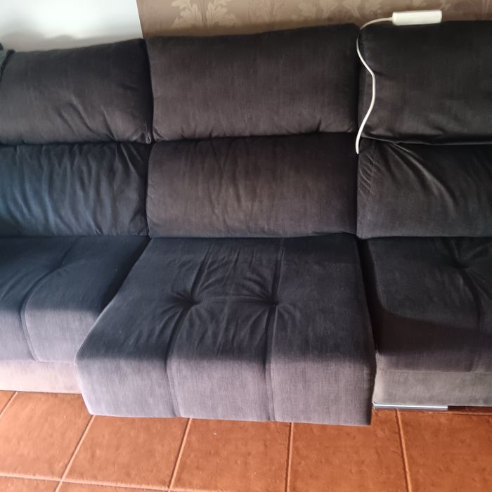 Sofa Grande com Chaise Longue