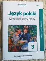 Język polski maturalne karty pracy 3 zakres podstawowy Operon