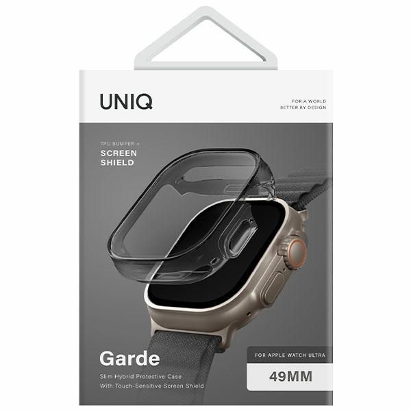 Uniq Etui Garde Apple Watch Ultra/Ultra 2 49Mm Szary/Smoked Grey