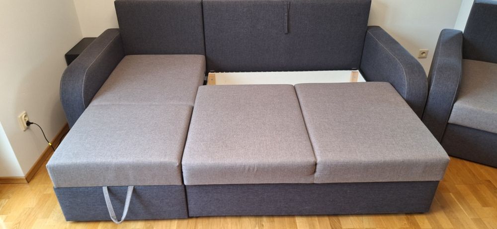 Sofa/ narożnik i fotel