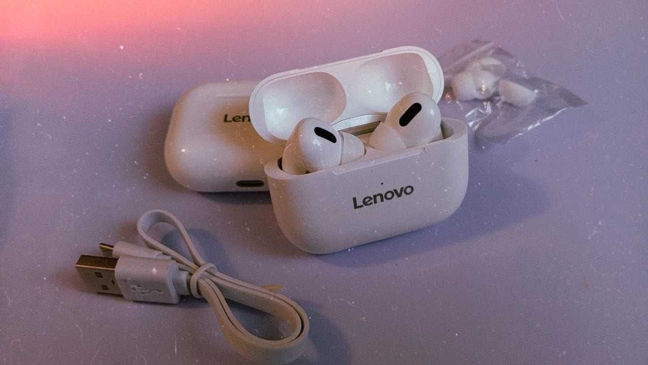 Чудові Бездротові Bluetooth навушники Lenovo