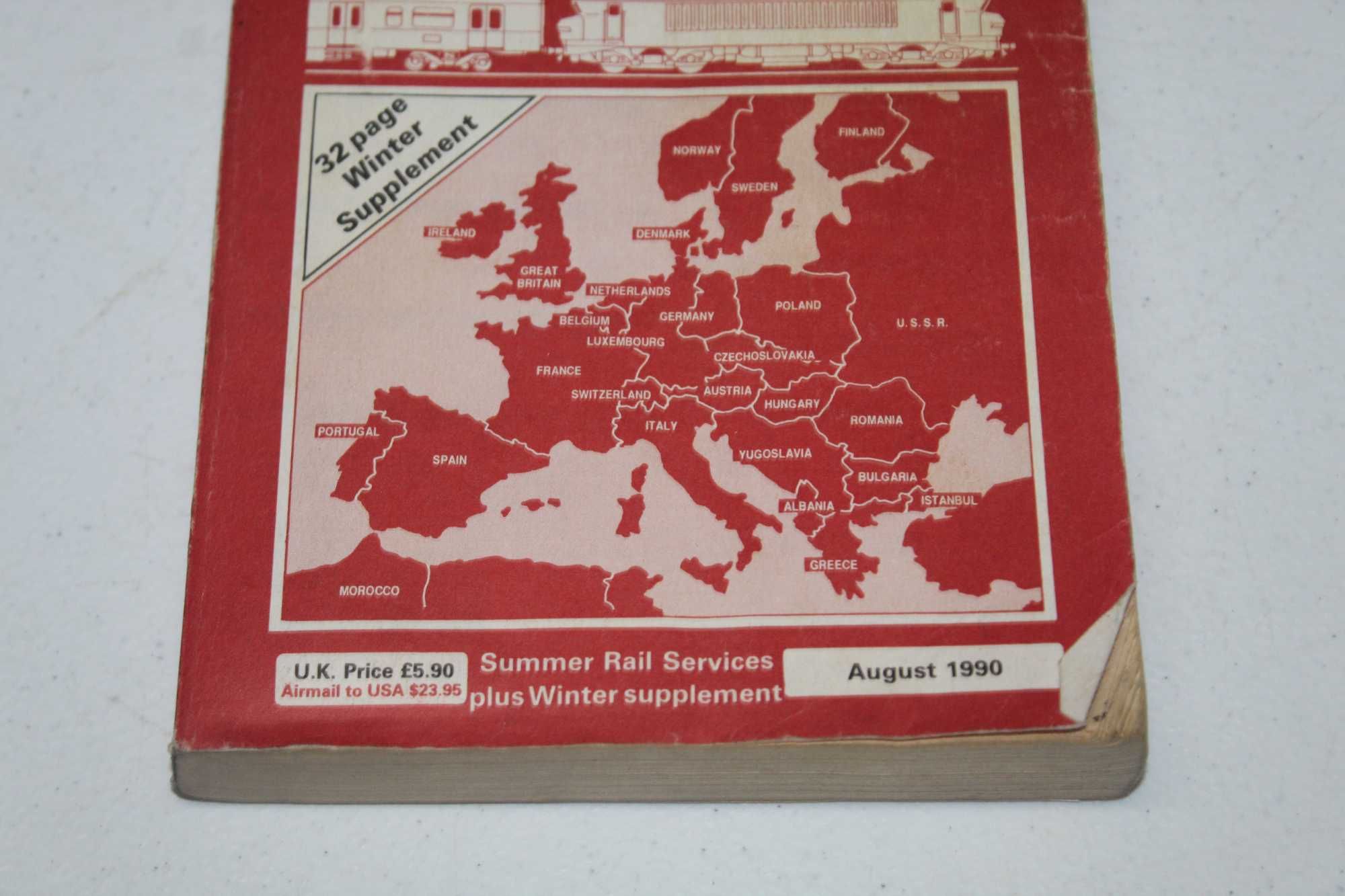 European Timetable - Indicateur Européen