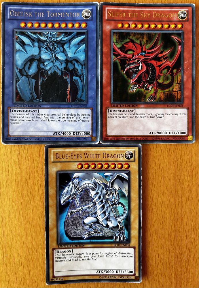 YuGiOh - Deuses Egipcios