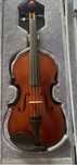 Viola de arco com caixa e arco