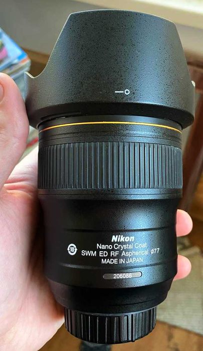 Об'єктив Nikon AF-S NIKKOR 28mm f/1.4E ED