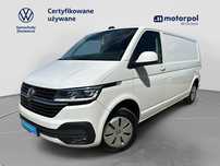 Volkswagen Transporter VAN 3os + paka  DSG, Po serwisie olejowym, Tempomat, Android Auto & Apple CarPlay