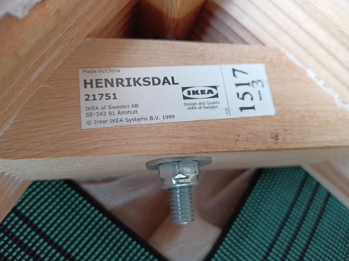 Krzesła Ikea Henriksdal + pokrycia