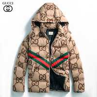 РАСПРОДАЖА! Мужская брендовая куртка пуховик Louis Vuitton
