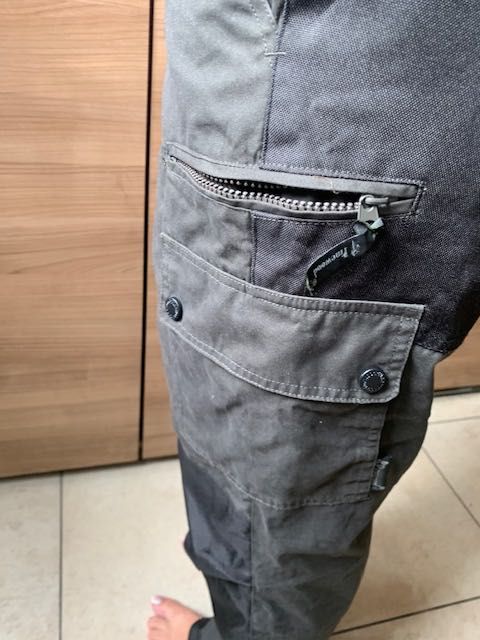 Spodnie wędkarskie trekkingowe PINEWOOD męskie XXS C44 pas 78 cm NOWE