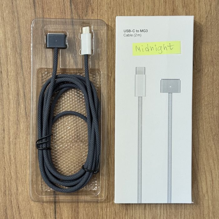 Кабель MagSafe 3 USB-C для MacBook Air магнітний шнур зарядка