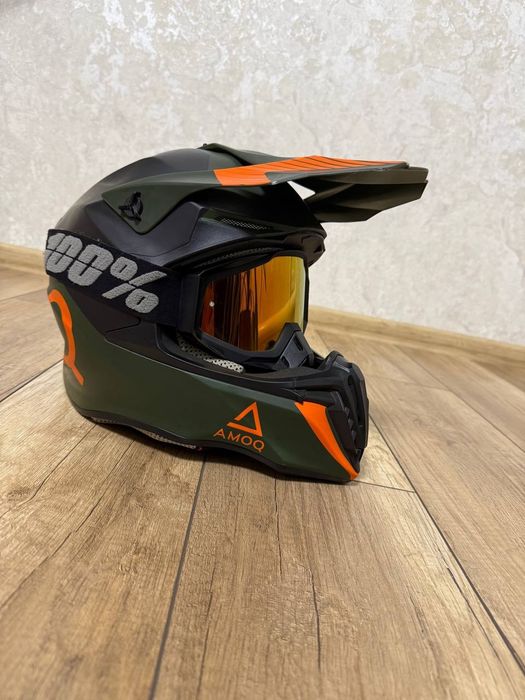 Шолом кросовий AMOQ Military