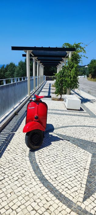 Vespa 50 s 1975 kit 75 restaurada