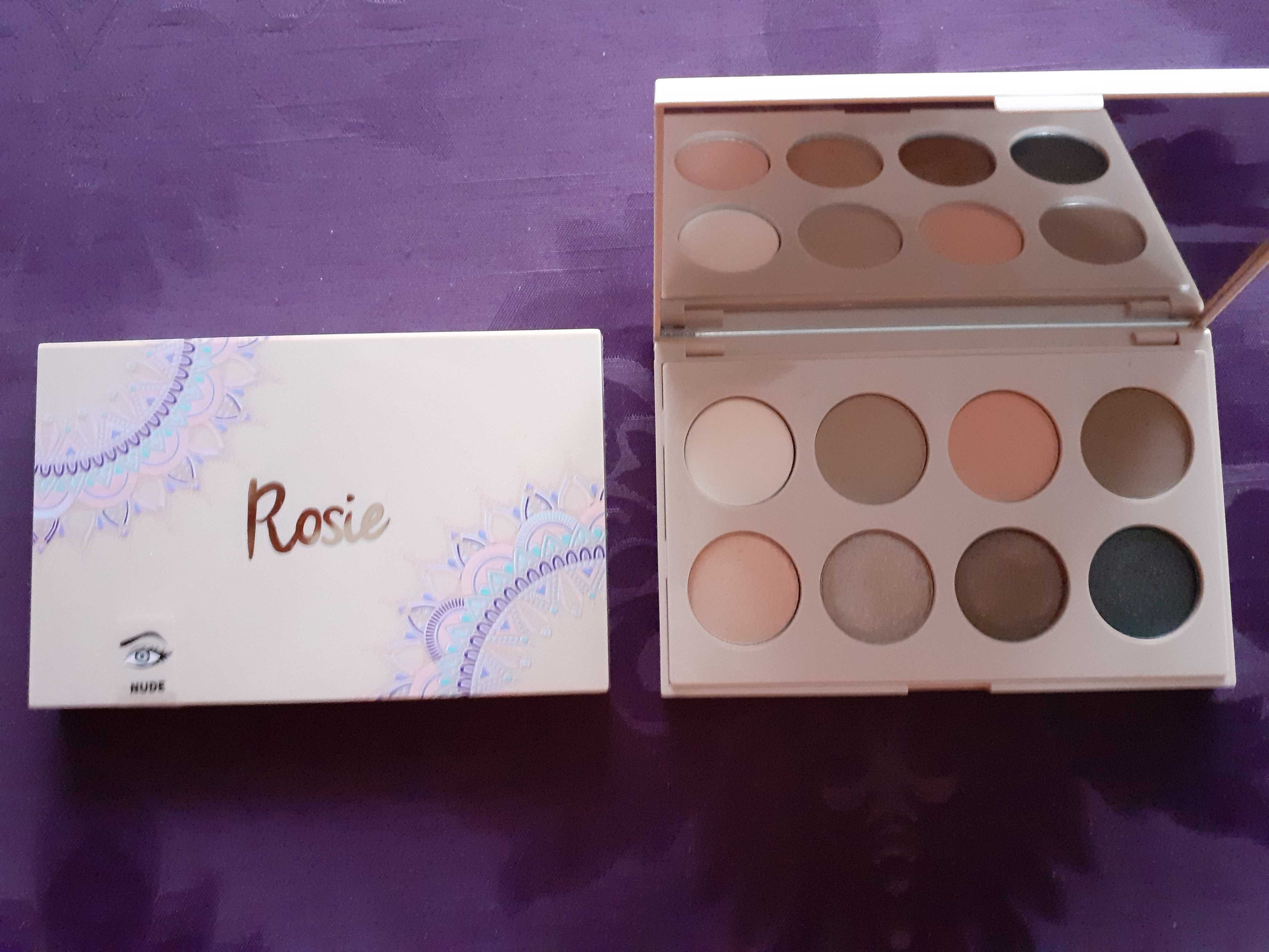Nowe cienie do powiek Rosie - paletki, metaliczne żelowe musy do oczu