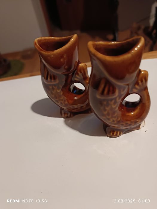 Dekoracja z czasów PRL-u rybki