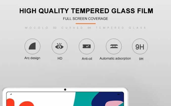Защитное стекло ( 2 шт.) для Huawei MatePad 10.4 -