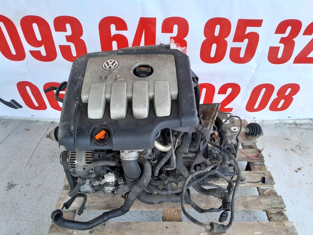 Двигун BKP  Passat Пасат БКП 2.0 tdi мотор кпп полуось пасат шк