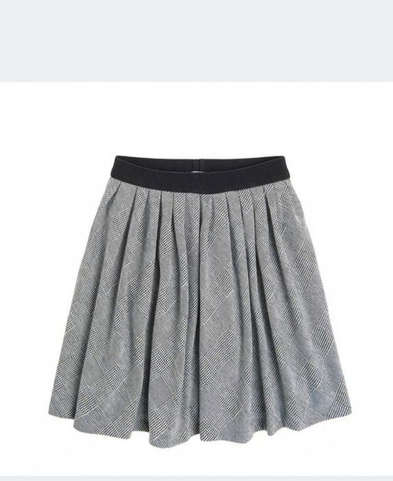 Cool Club Smyk Spódniczka Dziewczęca! Rozkloszowana! Kratka! Roz. 134