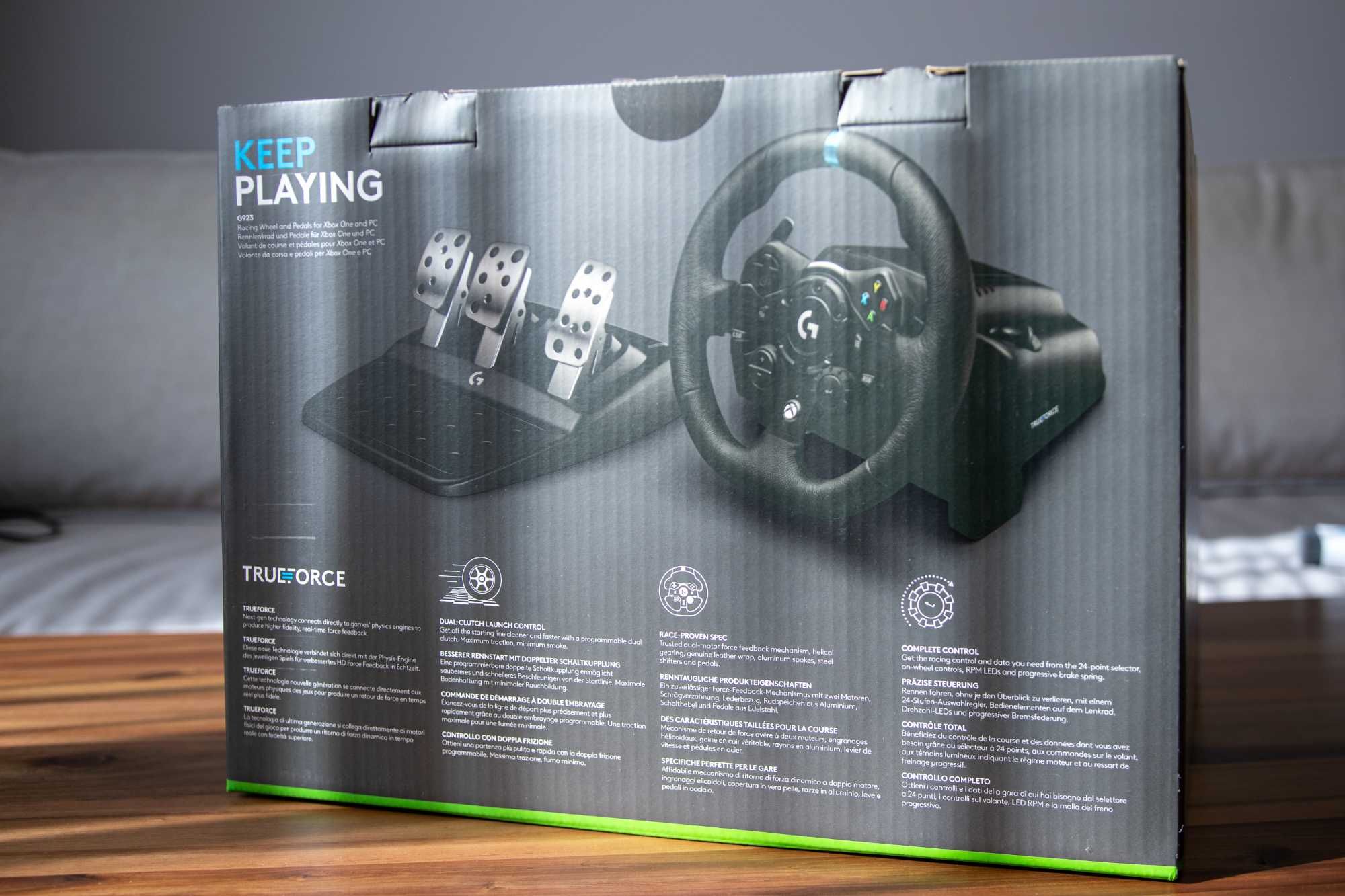 Кермо (руль) Logitech G923 (Xbox One/PC), чудовий стан
