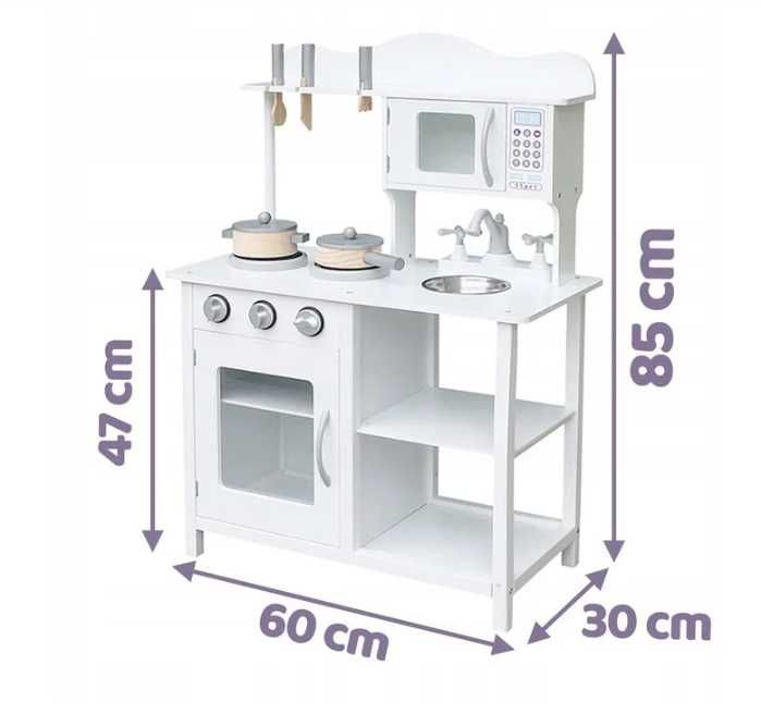 Kuchnia drewniana dla dzieci 60 x 30 x 85 cm