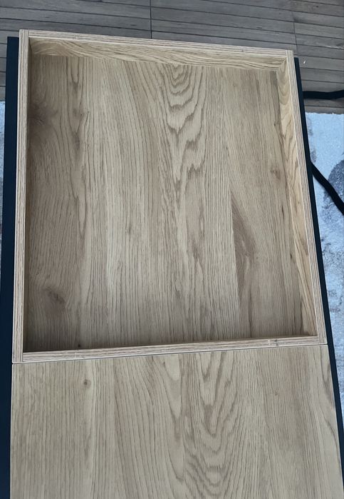 Stolik loft braz czern 50/100