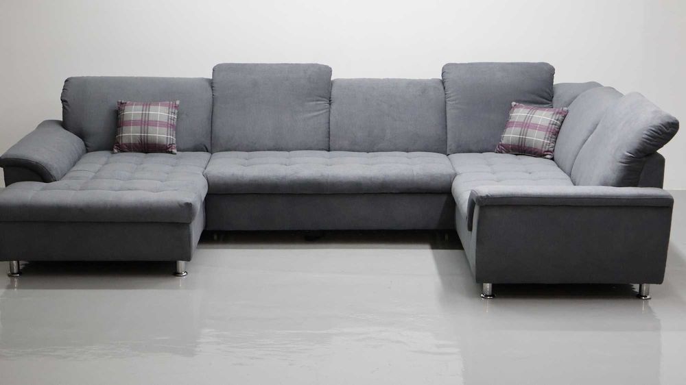 TMI narożnik Wielkie niemieckie U funkcja spania pojemnik rogówka sofa