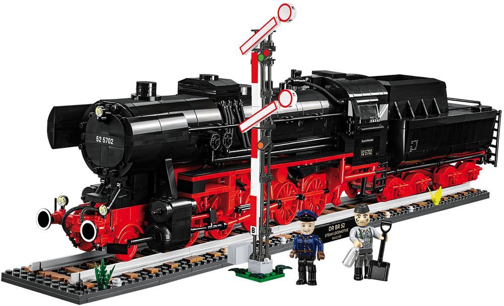 Klocki Cobi 6287 Lokomotywa Parowa Dr Br 52 Steam Locomotive / Ty2