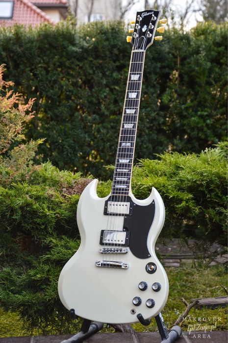 Gibson SG Standard USA 120th Anniversary (2014) Ivory Pearl