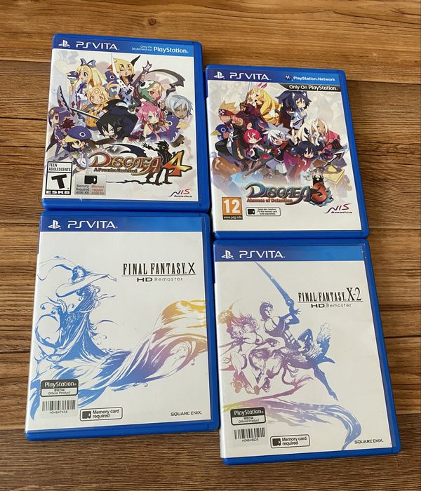 Sony PS Vita: Gravity Rush, Persona 4 Gold, Killzone, Final Fantasy