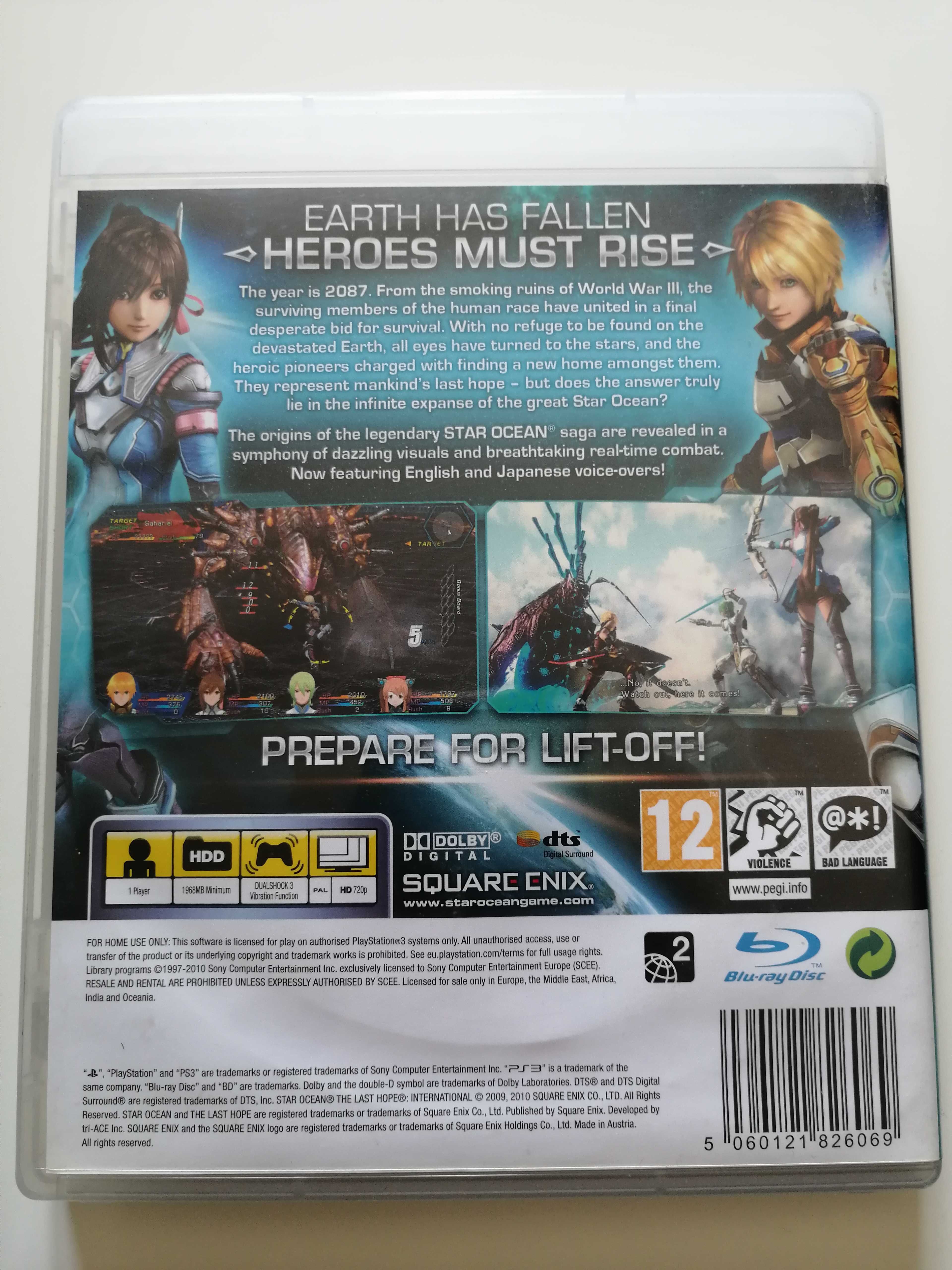 Star Ocean Last Hope PS3