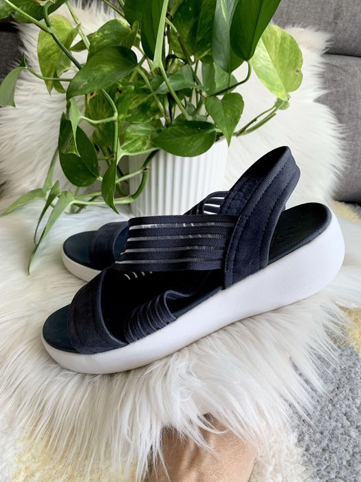 Skechers 39 granatowe sandaly