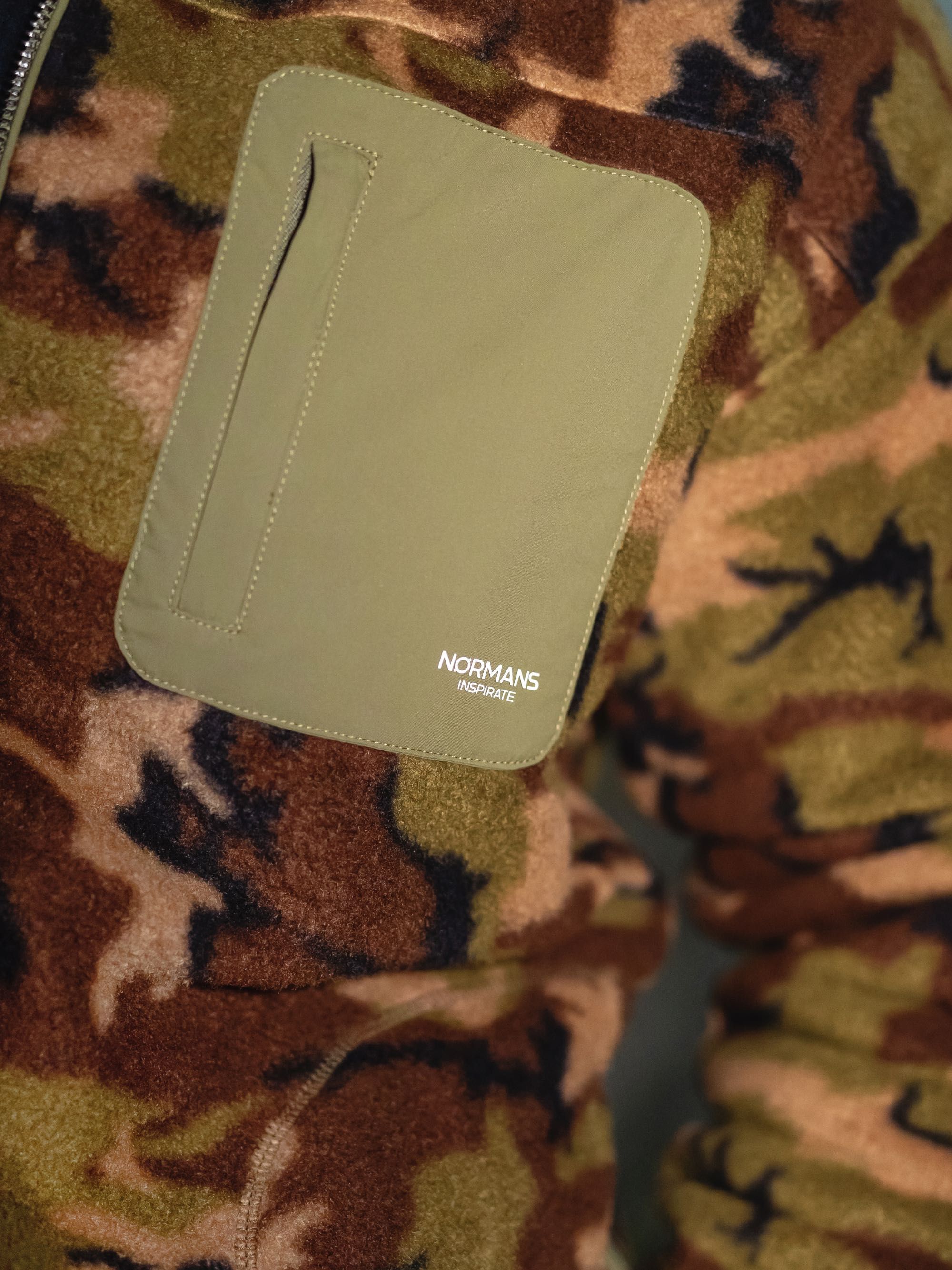 Casaco Camo Cargo Coat