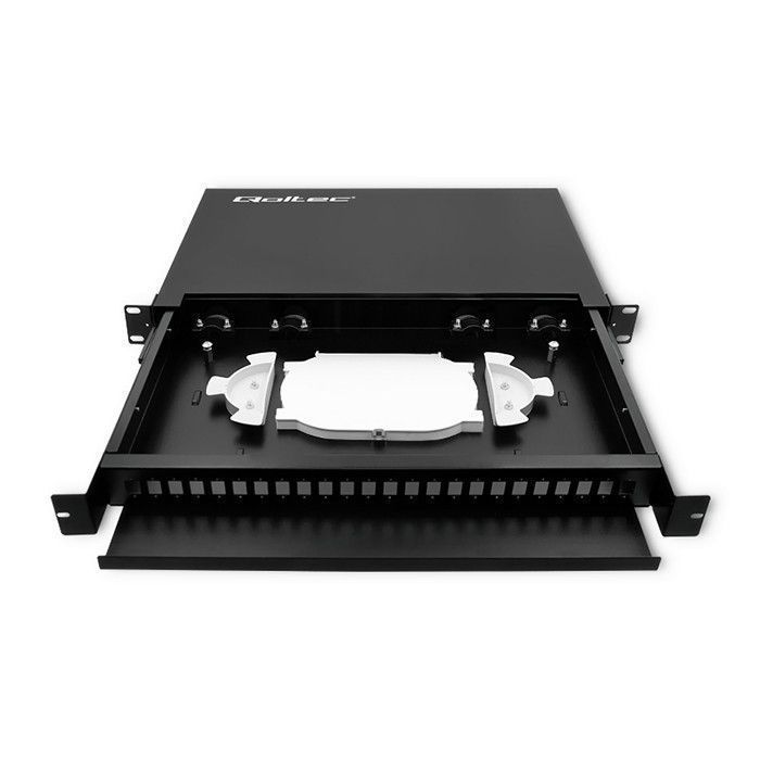 Przełącznica światłowodowa RACK na szynie ODF do szafy RACK 19''