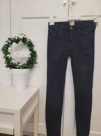 Czarne jeansy damskie Lee, jak nowe,model Scarlett, rozmiar W26L31,