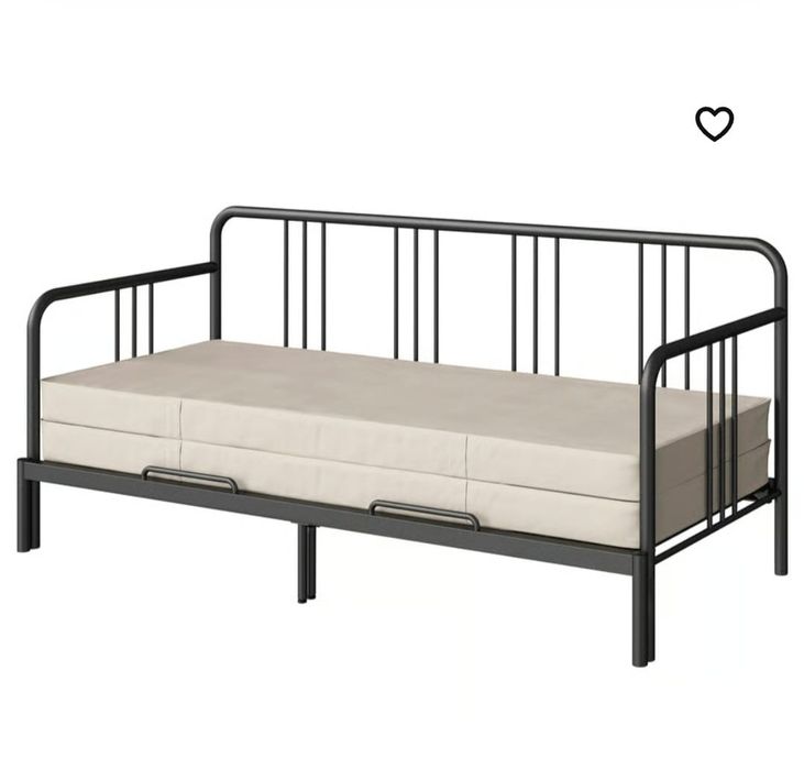 Łóżko  rozkładane  Fyresdal ikea+2 materace VANNAREID