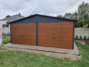 Garaże blaszane, blaszak, konstrukcja stalowa, magazynek 3x5, ocynk