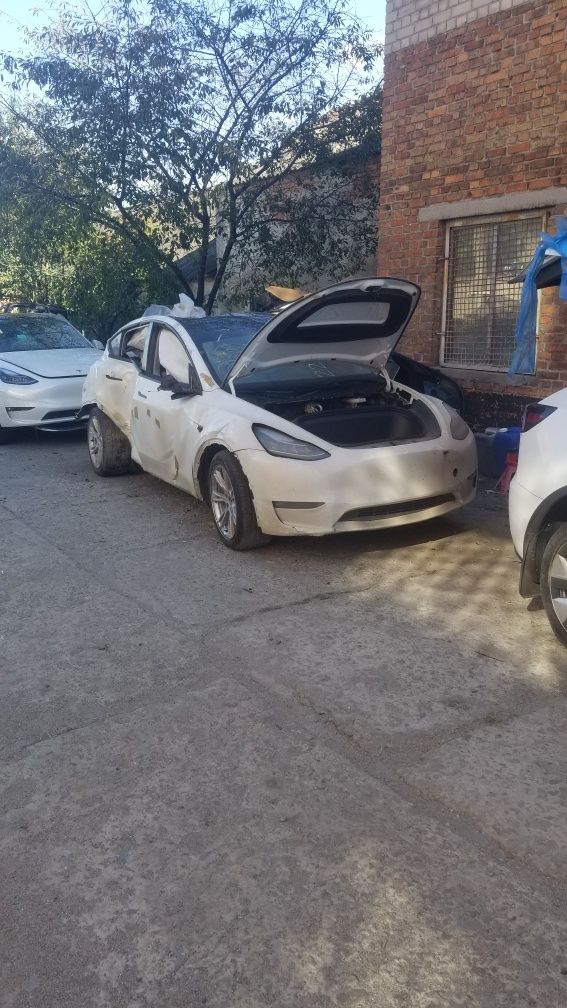 Tesla model Y (тесла модель Y) разборка запчасти