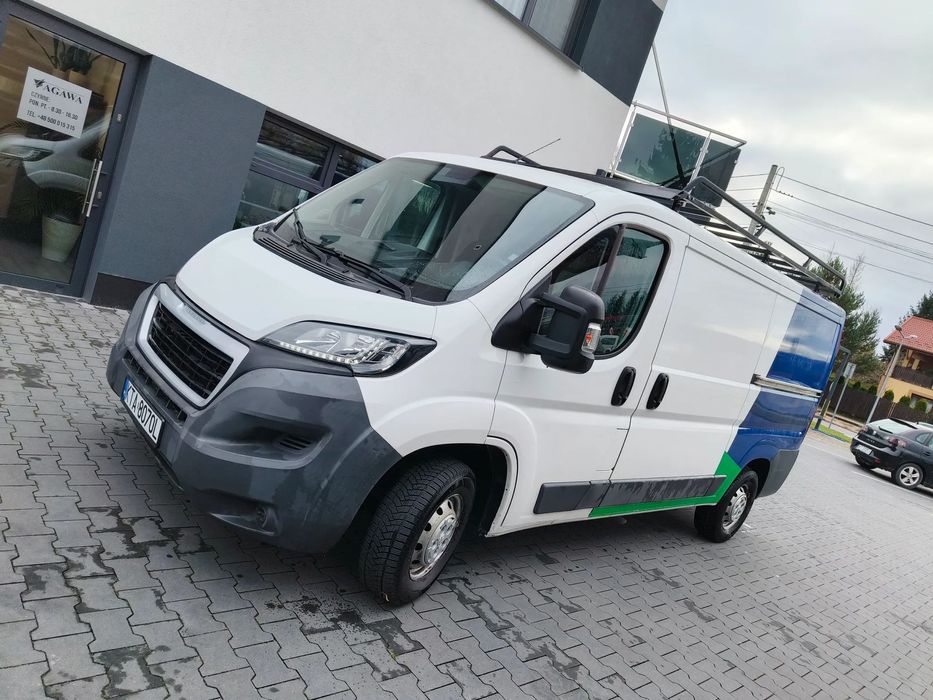 Peugeot Boxer L2H1  2.2 FVAT23% LED Webasto 2x Drzwi Przesuwne Klima Grzany Fotel Ducato