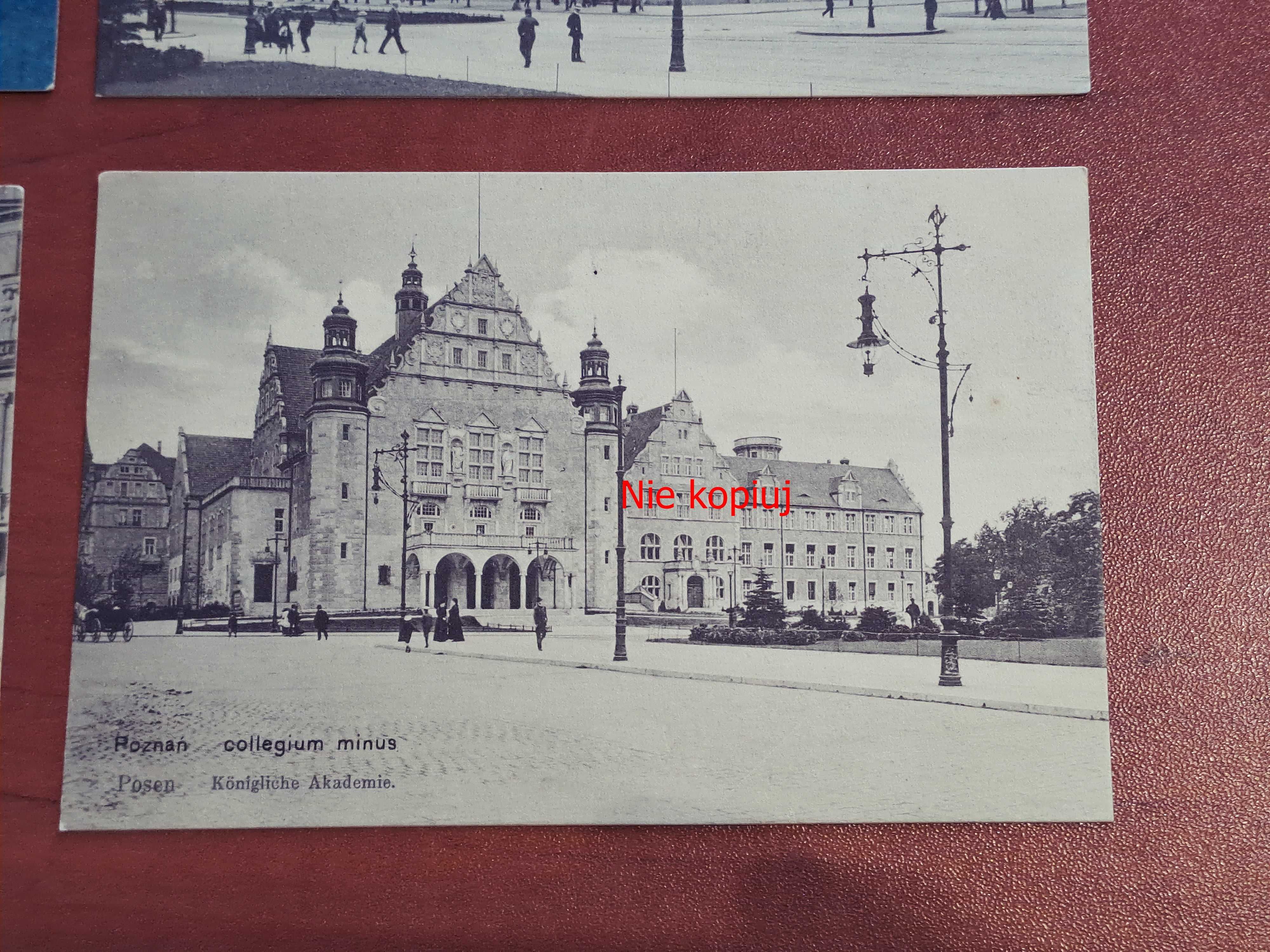 Pocztówki Poznań -Posen z 1910-20 roku 2