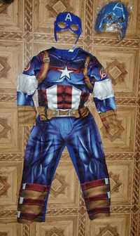 Костюм маска капітана Америки капитан Америка капітан Америка марвел